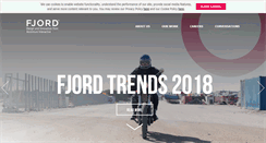 Desktop Screenshot of fjordnet.com